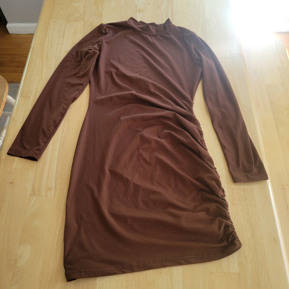 EUC, worn once medium brown rubicon dress